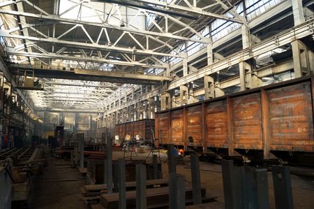 Вагоностроительный завод на Украине